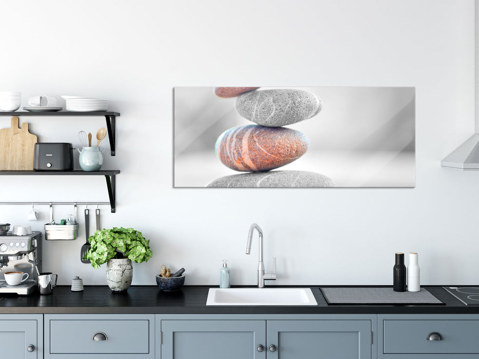 Steinturm, Glasbild Panorama