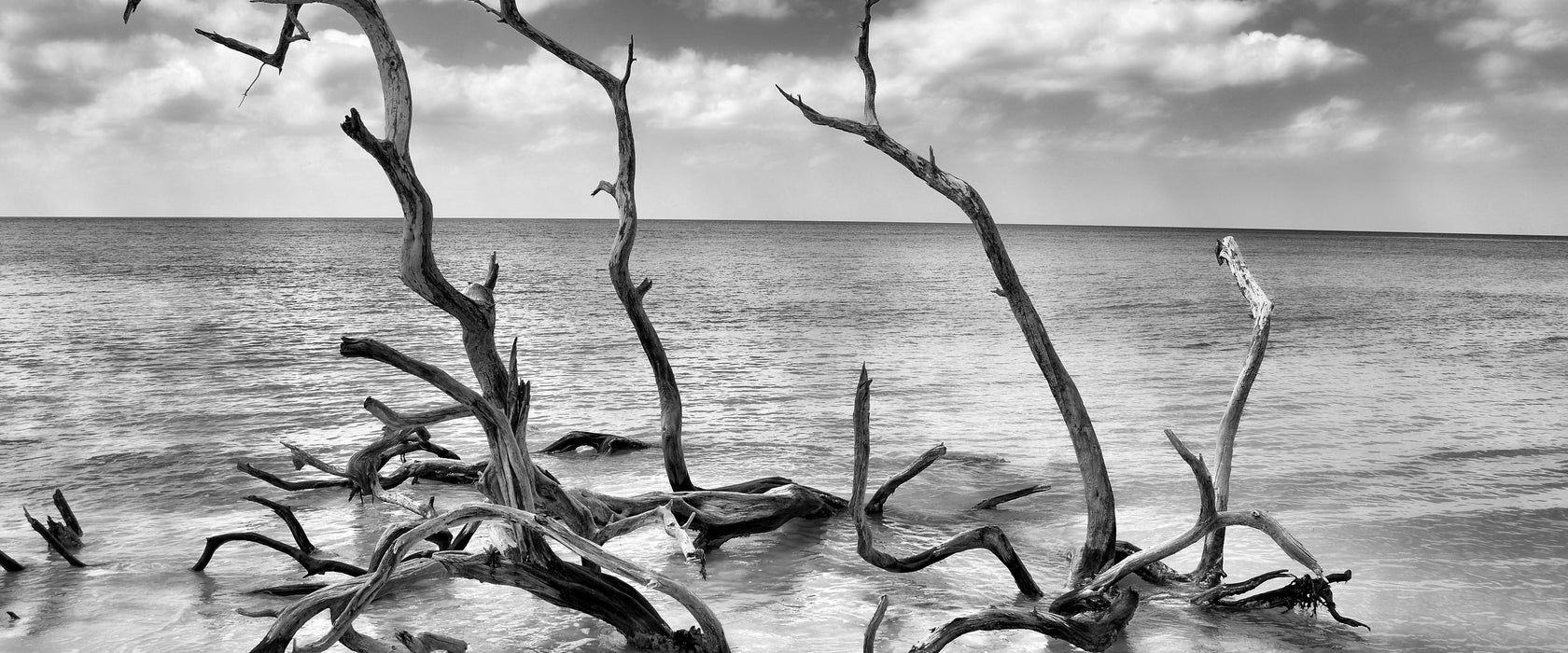 Strand Meer Havanna Kuba, Glasbild Panorama