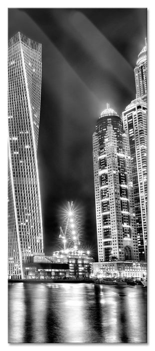 Pixxprint Dubai Burj al Arab, Glasbild Panorama
