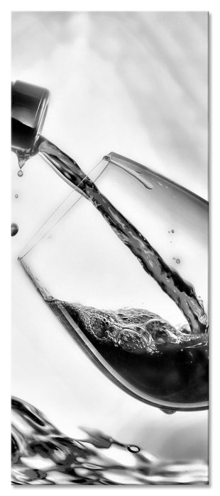 Wein, Glasbild Panorama