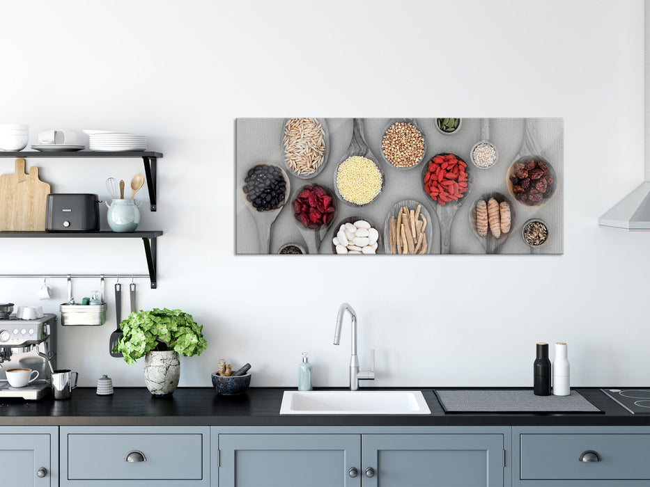 Super-Health , Glasbild Panorama