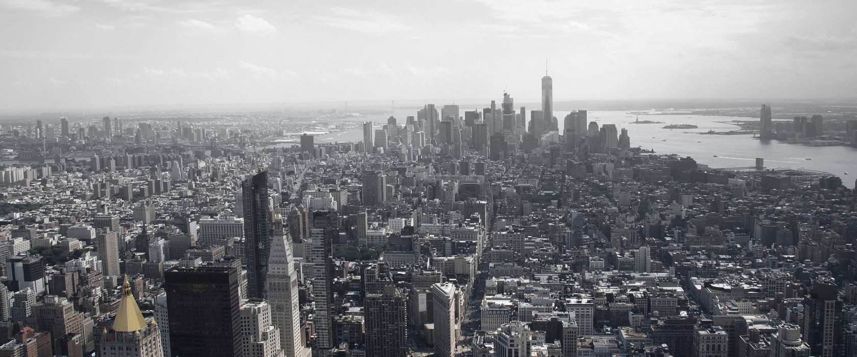 New York City Panorama, Glasbild Panorama