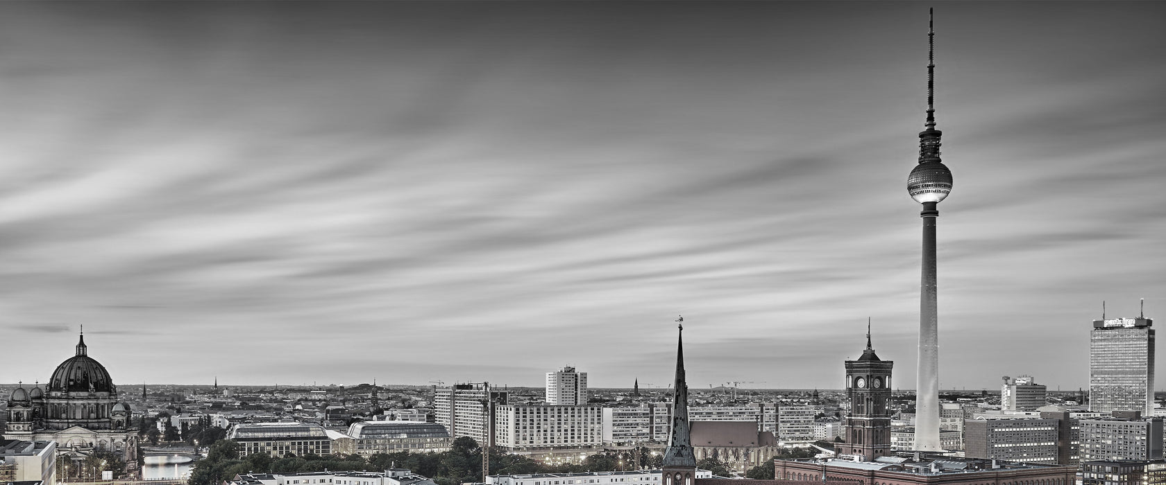 Berlin City Panorama, Glasbild Panorama