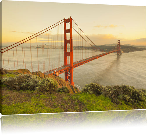 Prächtige Golden Gate Bridge Leinwandbild
