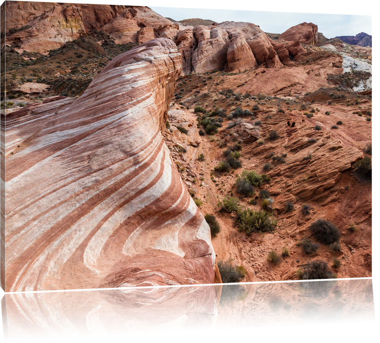 Pixxprint Atemberaubender Grand Canyon, Leinwandbild