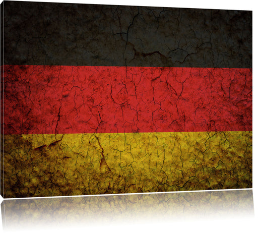 Deutschlandfahne Leinwandbild