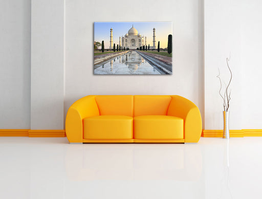 Taj Mahal Leinwandbild über Sofa