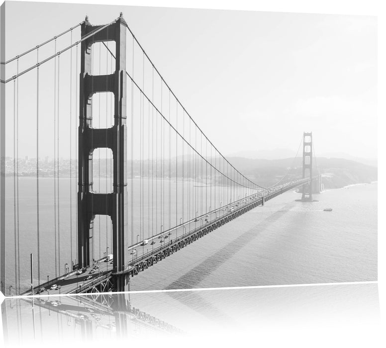 Pixxprint Golden Gate Bridge San Francisco, Leinwandbild