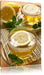 GrünerTee mit Zitrone Leinwandbild