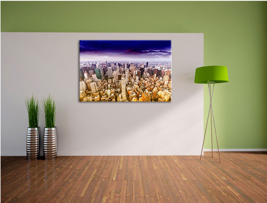 Skyline New York Leinwandbild im Flur