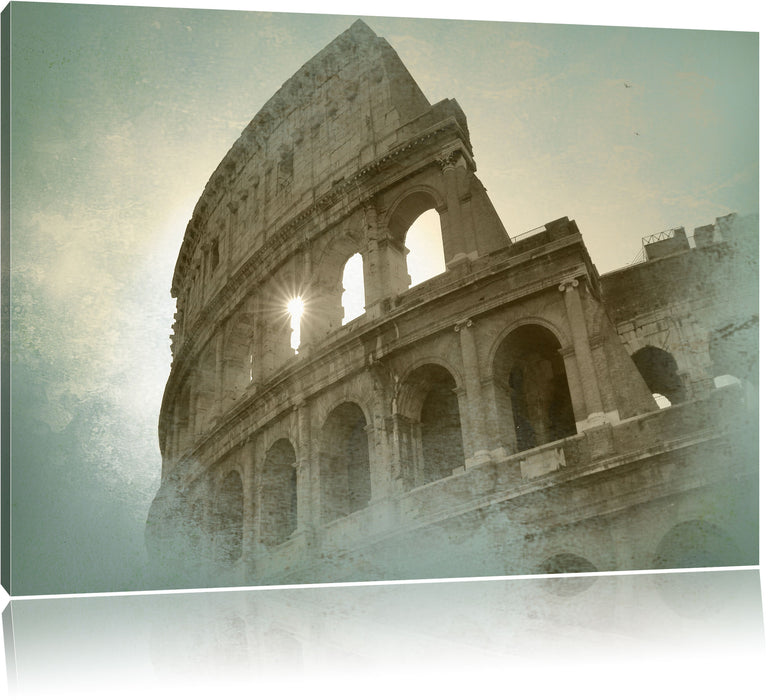 Pixxprint Kolosseum Rom, Leinwandbild