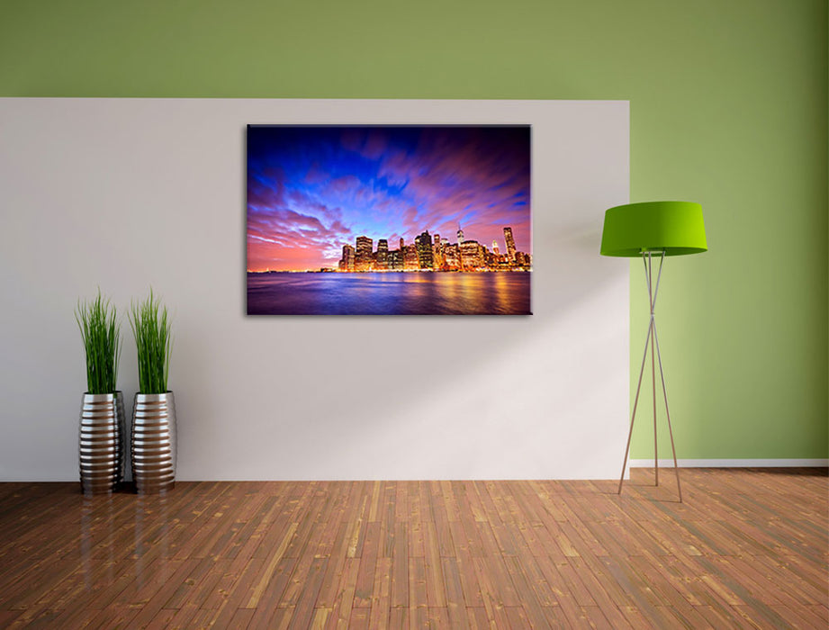 Skyline New York Leinwandbild im Flur