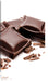 Schokolade Schokoladenraspeln Leinwandbild