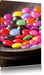 Schokolade Smarties Süßigkeiten Leinwandbild