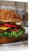 Hamburger Fast Food Leinwandbild