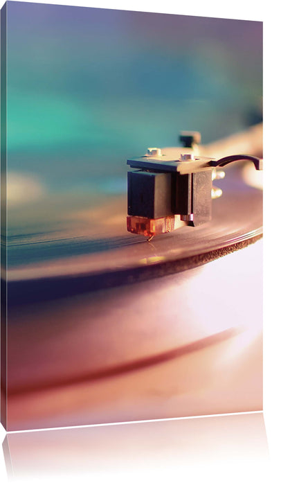 Pixxprint Schallplatte, Leinwandbild