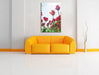 Tulpenfeld Leinwandbild über Sofa