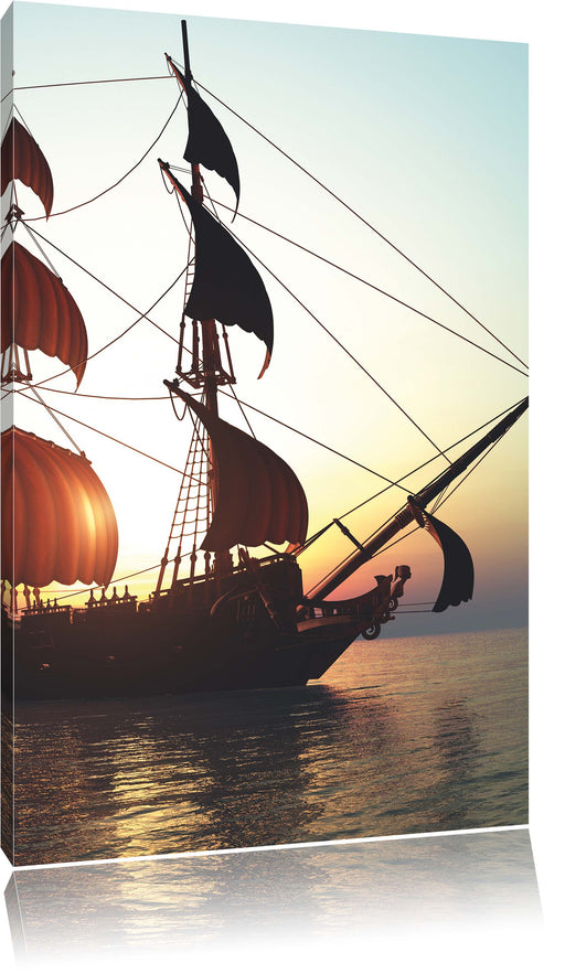 Altes Segelschiff Leinwandbild