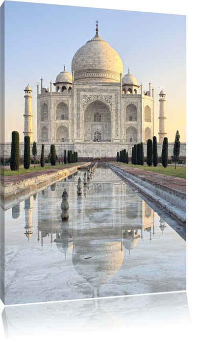 Pixxprint Taj Mahal, Leinwandbild