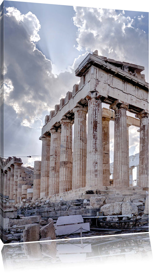 Antike Säulen Griechenland Leinwandbild
