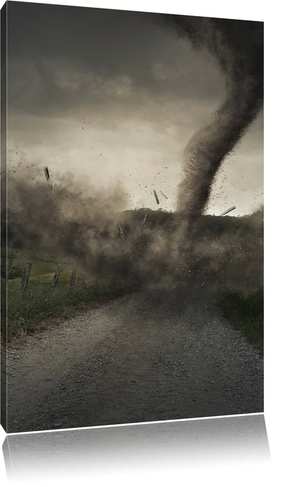 Pixxprint Tornado, Leinwandbild