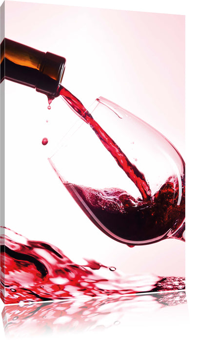 Pixxprint Wein, Leinwandbild