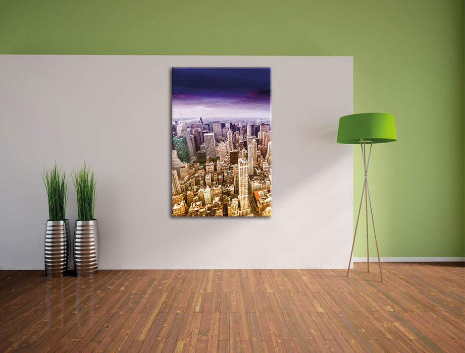 Skyline New York Leinwandbild im Flur