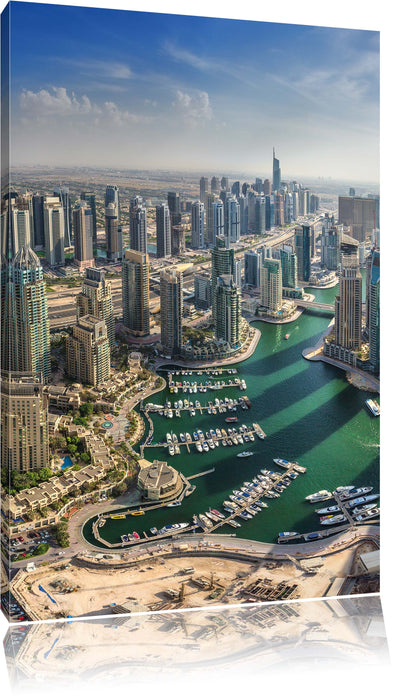 Pixxprint Dubai Hotel Burj al Arab, Leinwandbild