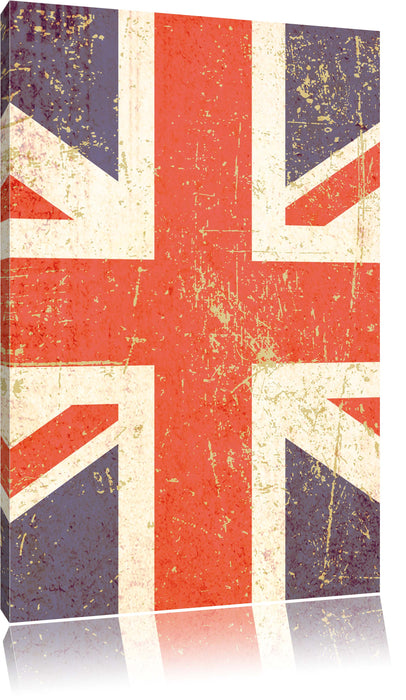 Pixxprint Union Jack, Leinwandbild