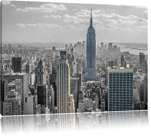 New Yorker Empire State Building Leinwandbild