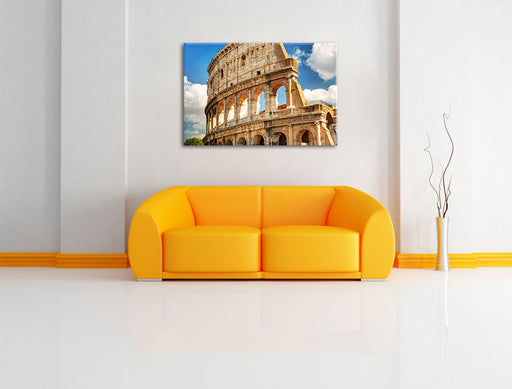 Kolosseum in Rom Leinwandbild über Sofa