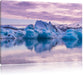 Wunderschöne Eisberglandschaft Leinwandbild