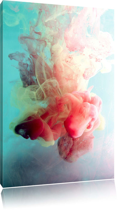 Pixxprint Colorful smoke, Leinwandbild