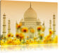 Taj Mahal im Sommer Leinwandbild