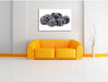 Frische Johannisbeeren Leinwandbild über Sofa