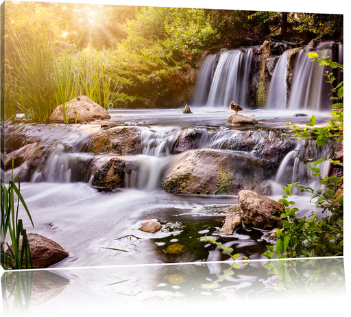 Wasserfall Leinwandbild