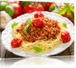 Spaghetti Bolognese auf dem Teller Leinwandbild