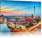 Berlin Panorama Leinwandbild