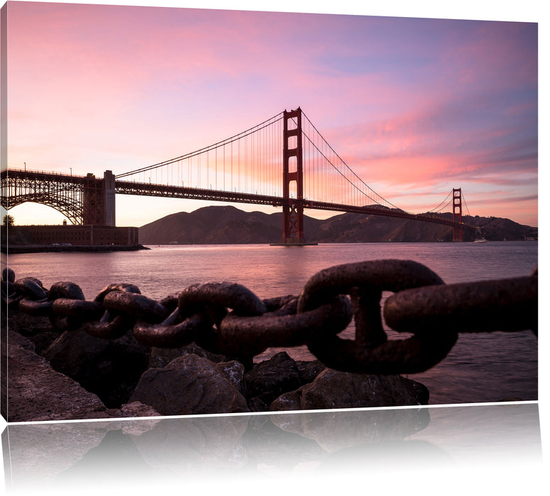 Golden Gate Bridge Leinwandbild