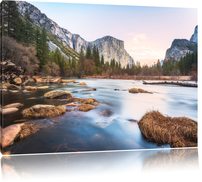 Pixxprint Yosemite National Park, Leinwandbild