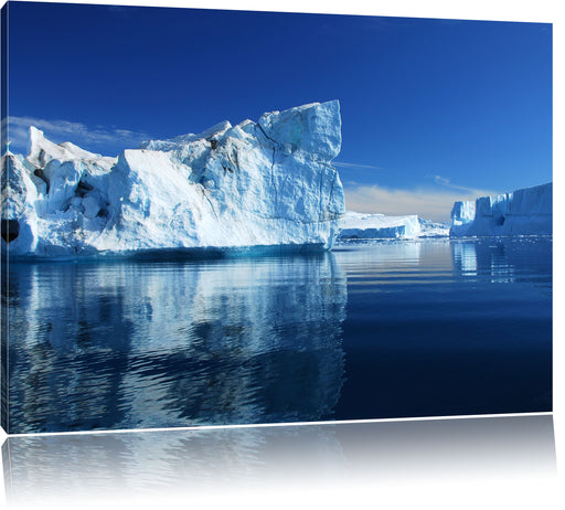 Eisberge Diskobucht Grönland Leinwandbild