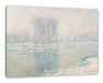 Claude Monet - Eisschollen Leinwanbild Rechteckig