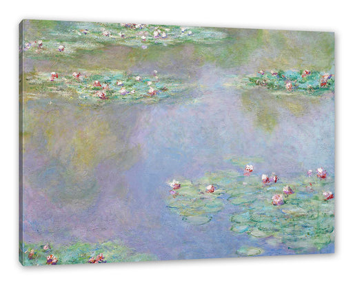 Claude Monet - Seerosen V Leinwanbild Rechteckig