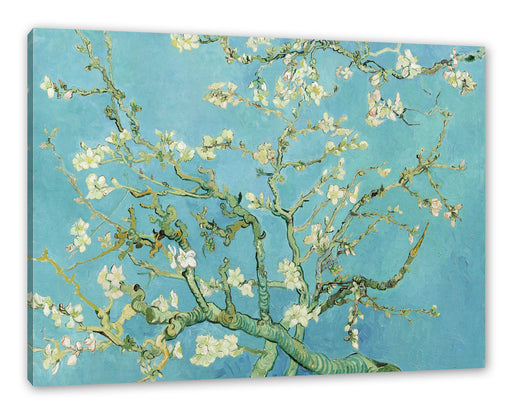 Vincent Van Gogh - Mandelbaumzweige Leinwanbild Rechteckig
