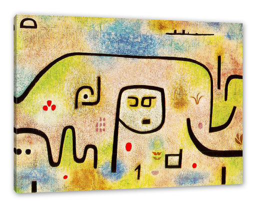 Paul Klee - Insula Dulcamara Leinwanbild Rechteckig