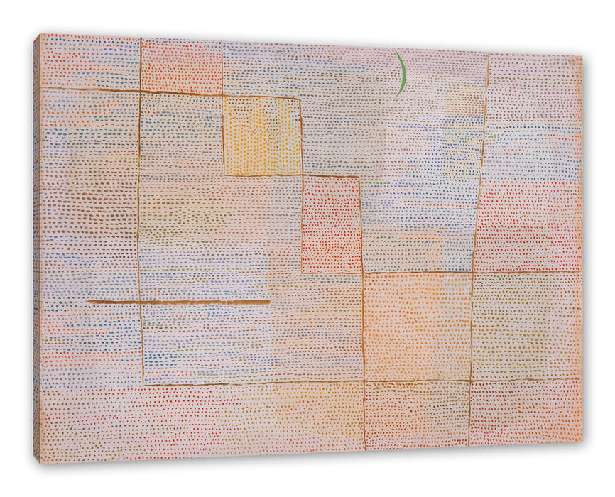 Paul Klee - Clarification Leinwanbild Rechteckig