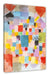 Paul Klee - Südliche Gärten Leinwanbild Rechteckig