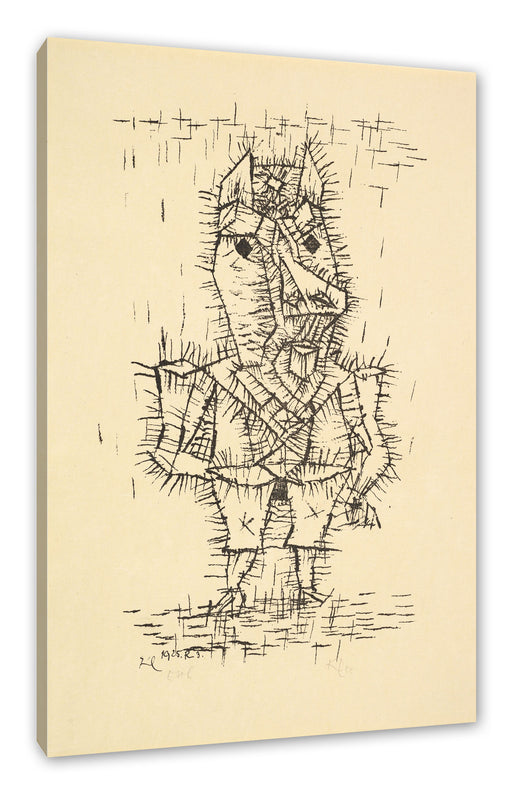 Paul Klee - Ass Esel Leinwanbild Rechteckig