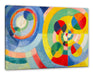 Robert Delaunay - Zirkuläre Formen Leinwanbild Rechteckig