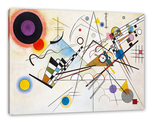 Wassily Kandinsky - Komposition Leinwanbild Rechteckig